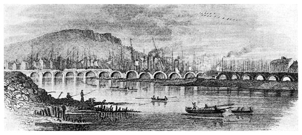 Etching of Long Bridge