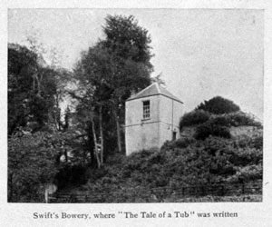 Swift's Bowery, where 'The Tale of a Tub' was written