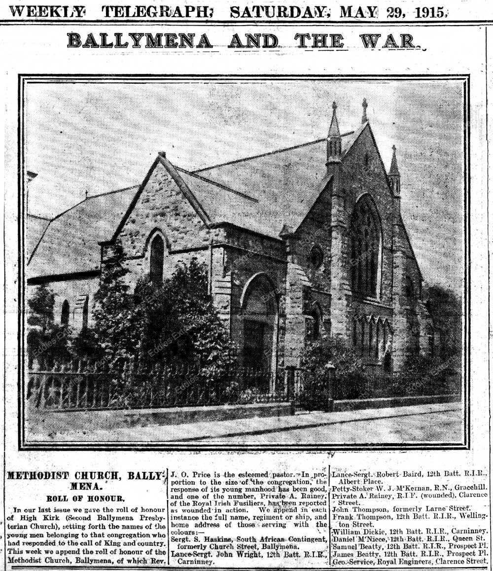 Ballymena Methodist Church (1915)