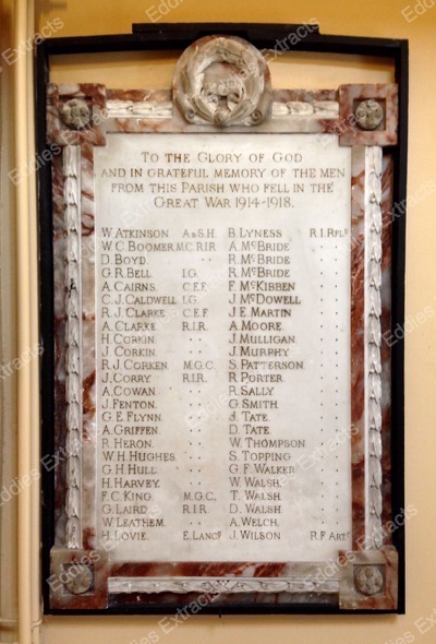 Lisburn-Cathedral-Fallen-WW1 Lisburn-Cathedral-Fallen-WW1