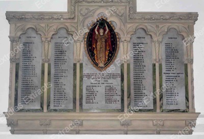 Abbey Presbyterian, Dublin Memorial 1914-1918